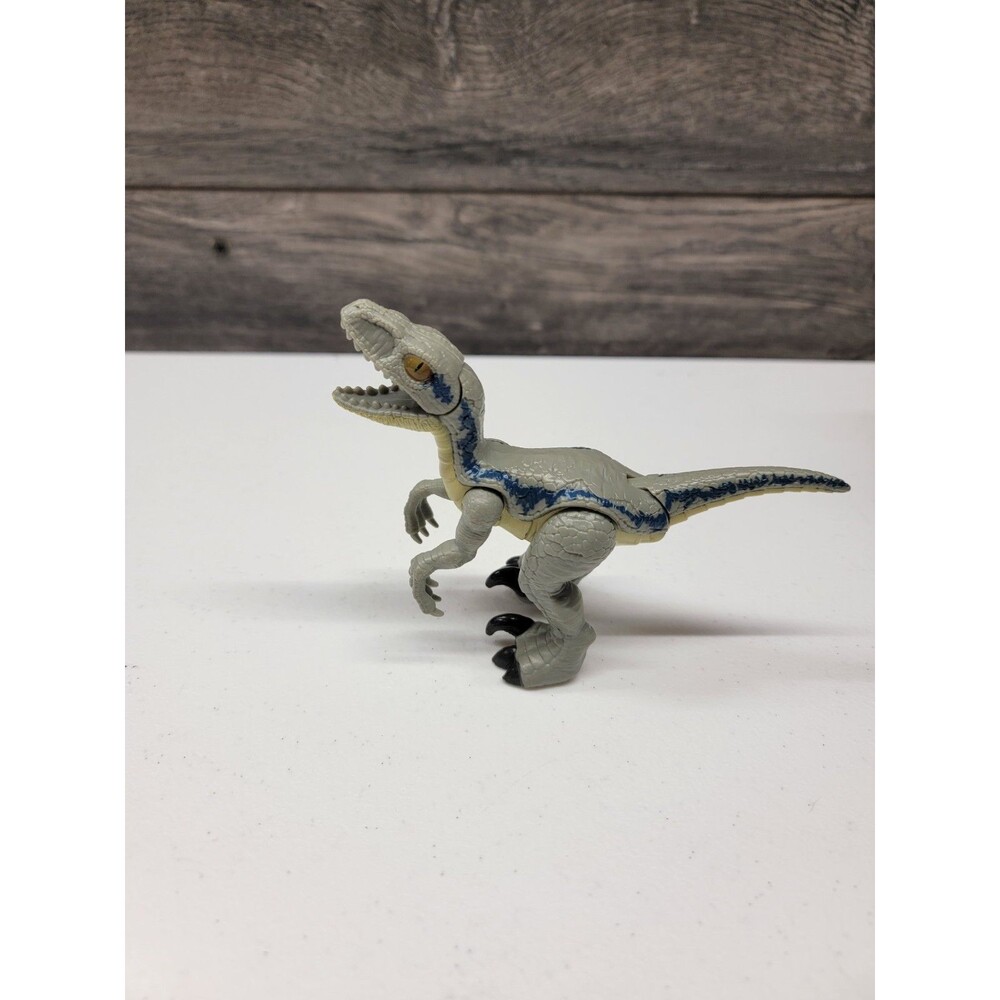 Jurassic World Velociraptor Baby Blue Dinosaur Mini Figure